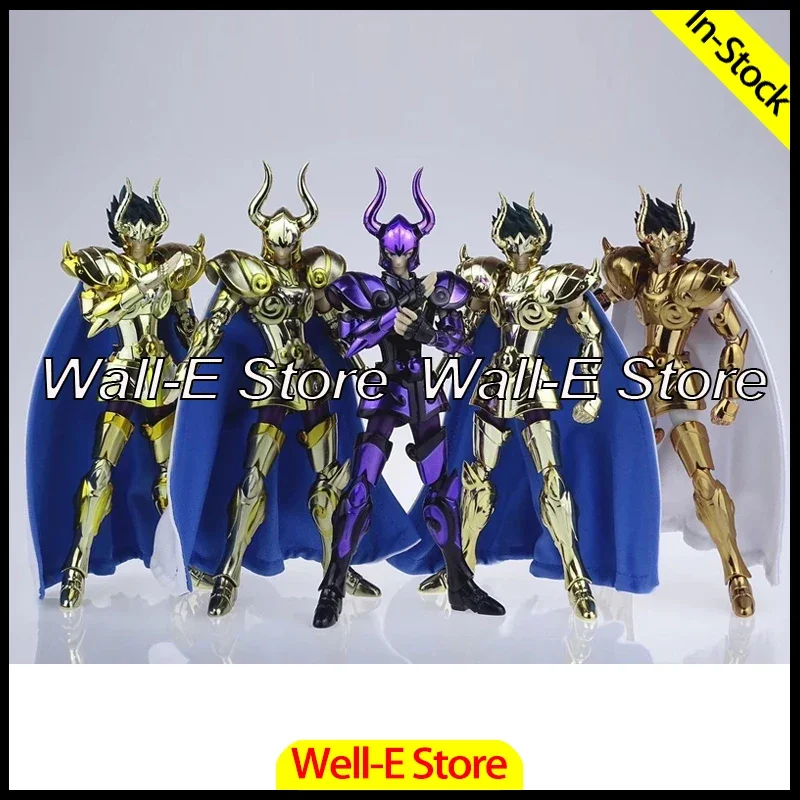 

JM.MST Saint Seiya Myth Cloth EXM/EX Metal Capricorn Shura w Double Shoulders Gold/24K/OCE Knights of the Zodiac Action Figure