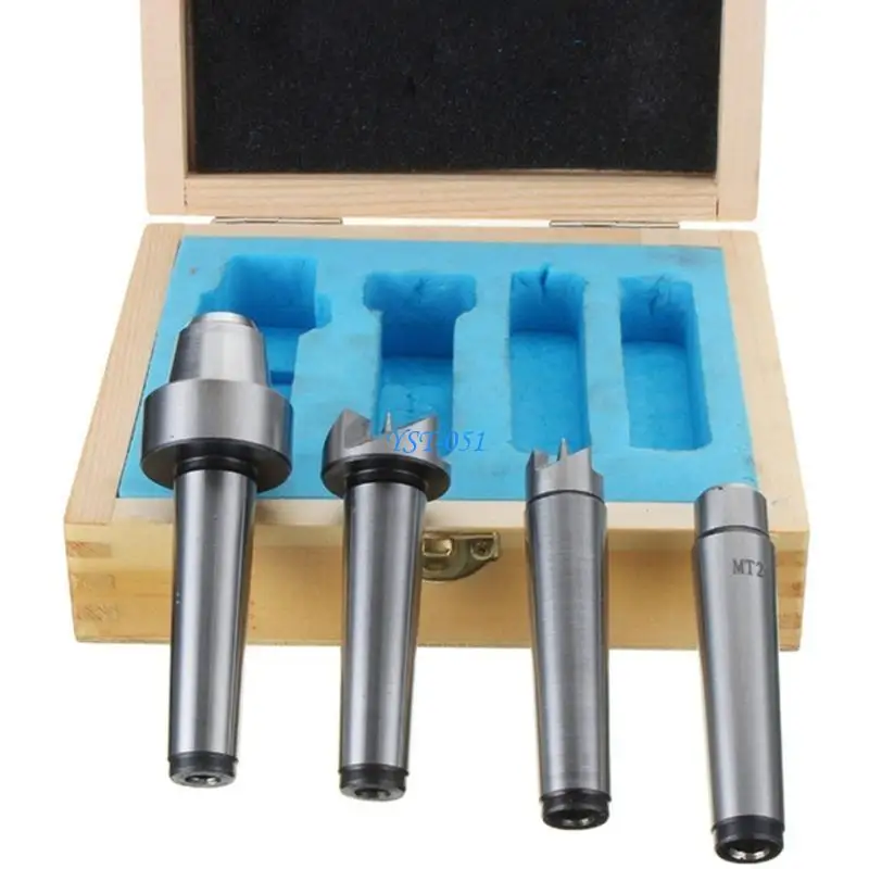 E15A MT2 Lathe Turning Tool Spur Live Center Set Taper Tool For Wood Metalworking Bored Tailstock Lathe Milling Machine