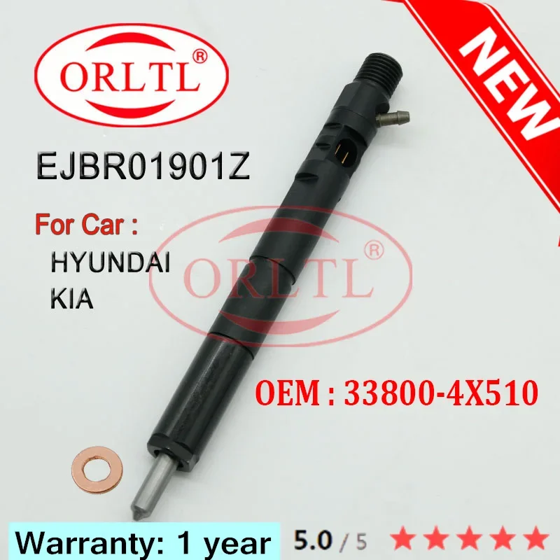 

ORLTL NEW EJBR01901Z 33800-4X510 Common Rail Assy Inyector EJB R01901Z 338004X510 EJBR0 1901Z 33800 4X510 For KIA HYUNDAI