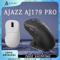 AJAZZ AJ179 PRO Wireless Buletooth Mouse PAW3395 3-mode 8K Return Rate Lightweight Long Endurance Custom E-sports Gaming Mouse