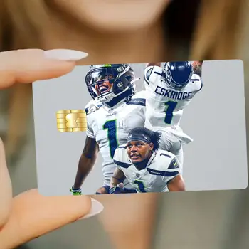Adesivi per carte di credito S-Seattle Seahawks per VISA Bank Bus Metro Access Card pellicola protettiva per donna 10 best sales Seattle Mariners - №3