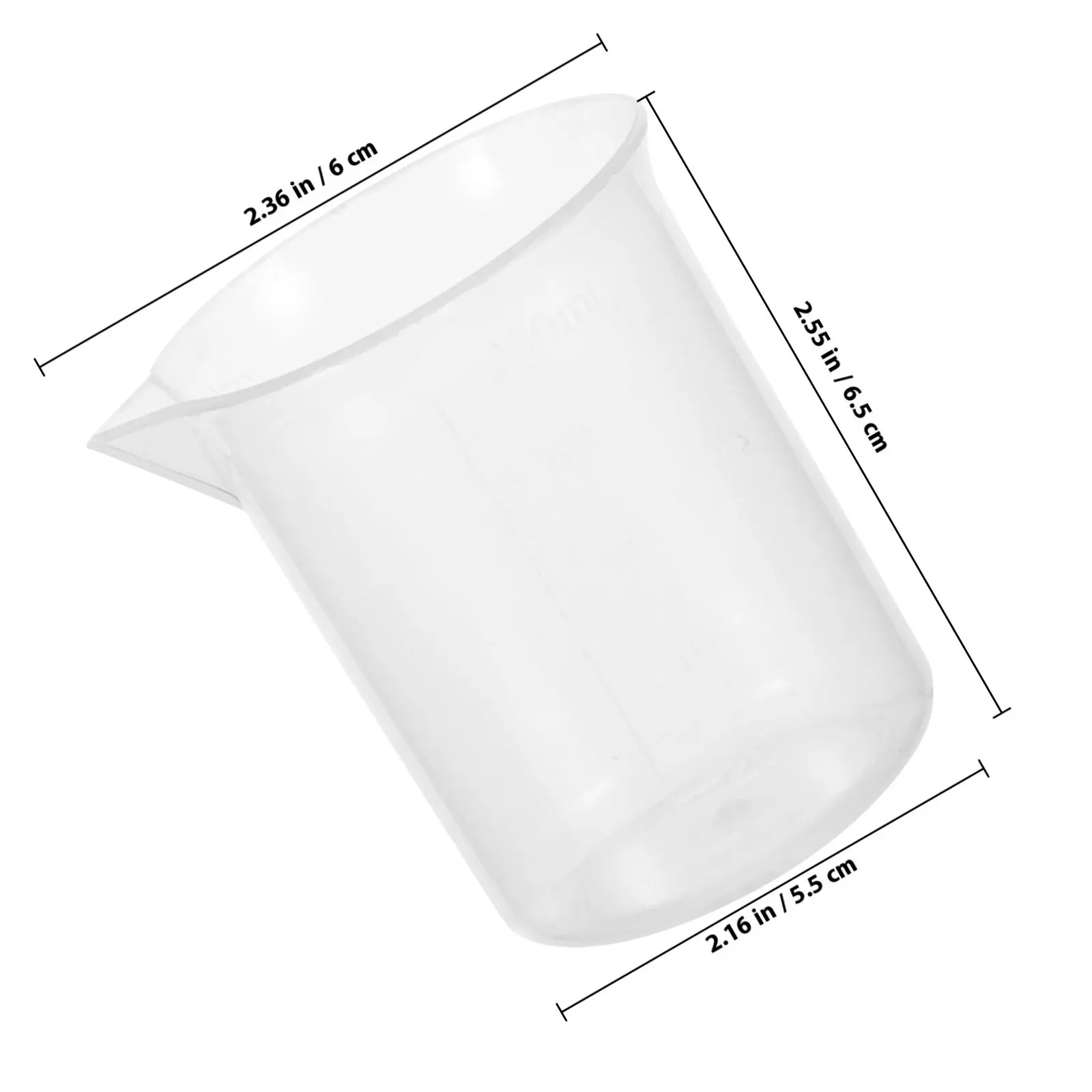 1Set Resin Mixing Cups Set Epoxy Resin Molds Jewelry Making Tools Liquid Measuring Silicone Cups for DIY Casting Crafts Supplies
