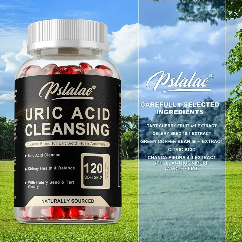 Uric Acid Cleanse Detox Capsules - May Support Uric Acid Cleansing, Kidney Health, and Promote Blood Circulation - Image 4