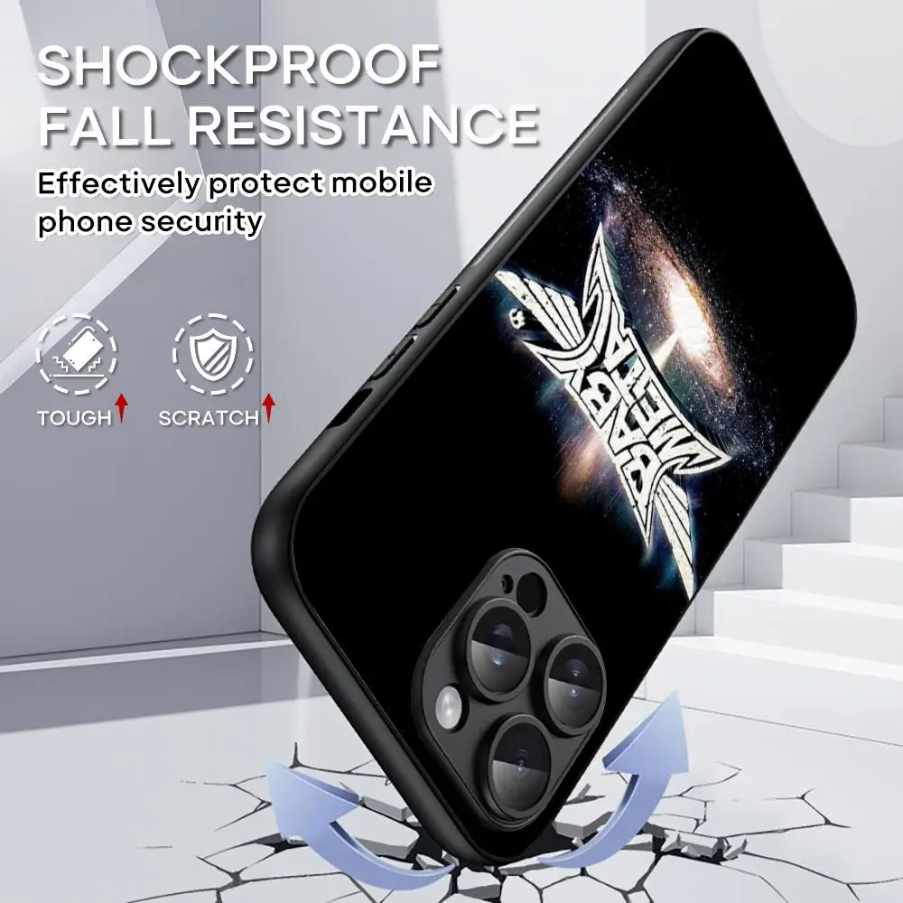 حافظة هاتف معدنية للفتيات من فريق آيفون 16 15 14 13 12 11 Plus Pro Max إصدار محدود حافظة صلبة سوداء من جلد الغنم #6