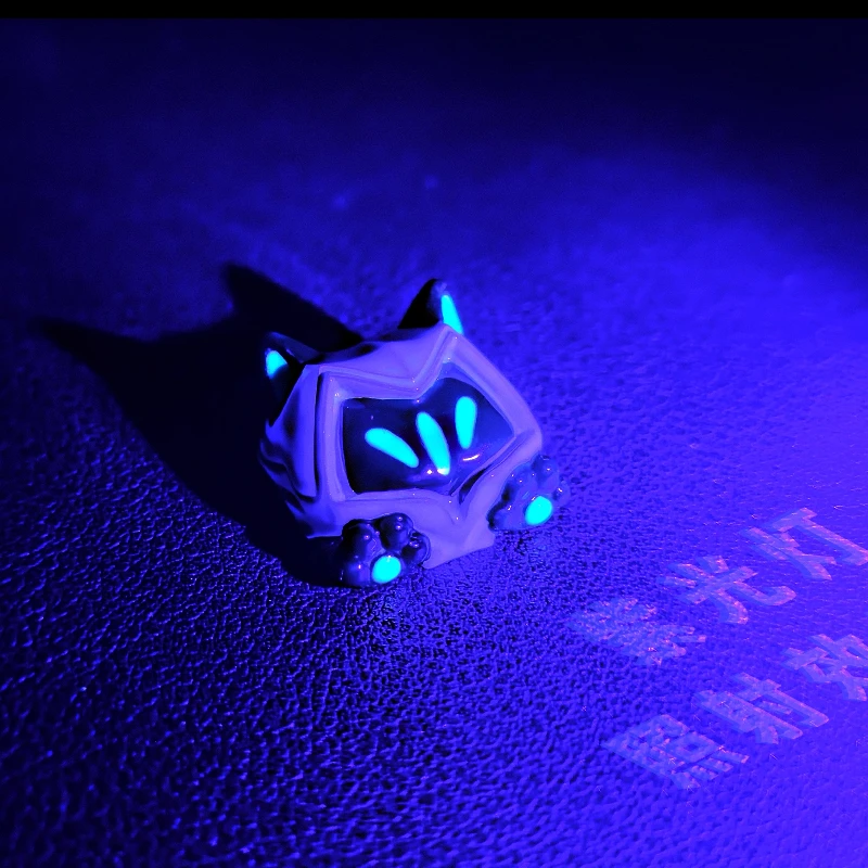 Valorant Cute OMEN Keycaps Resin SA Profile Artisan Key Caps DIY Handmade Gaming Mechanical Keyboard Caps Custom Boy/girl Gifts