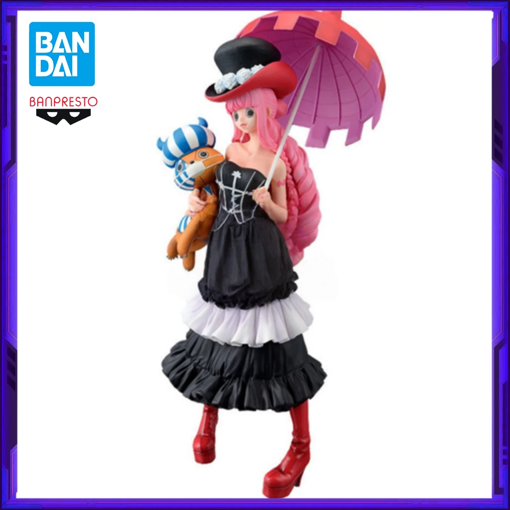 

В наличии Bandai Original Banpresto ONE PIECE DXF Perona аниме фигурка модель игрушки