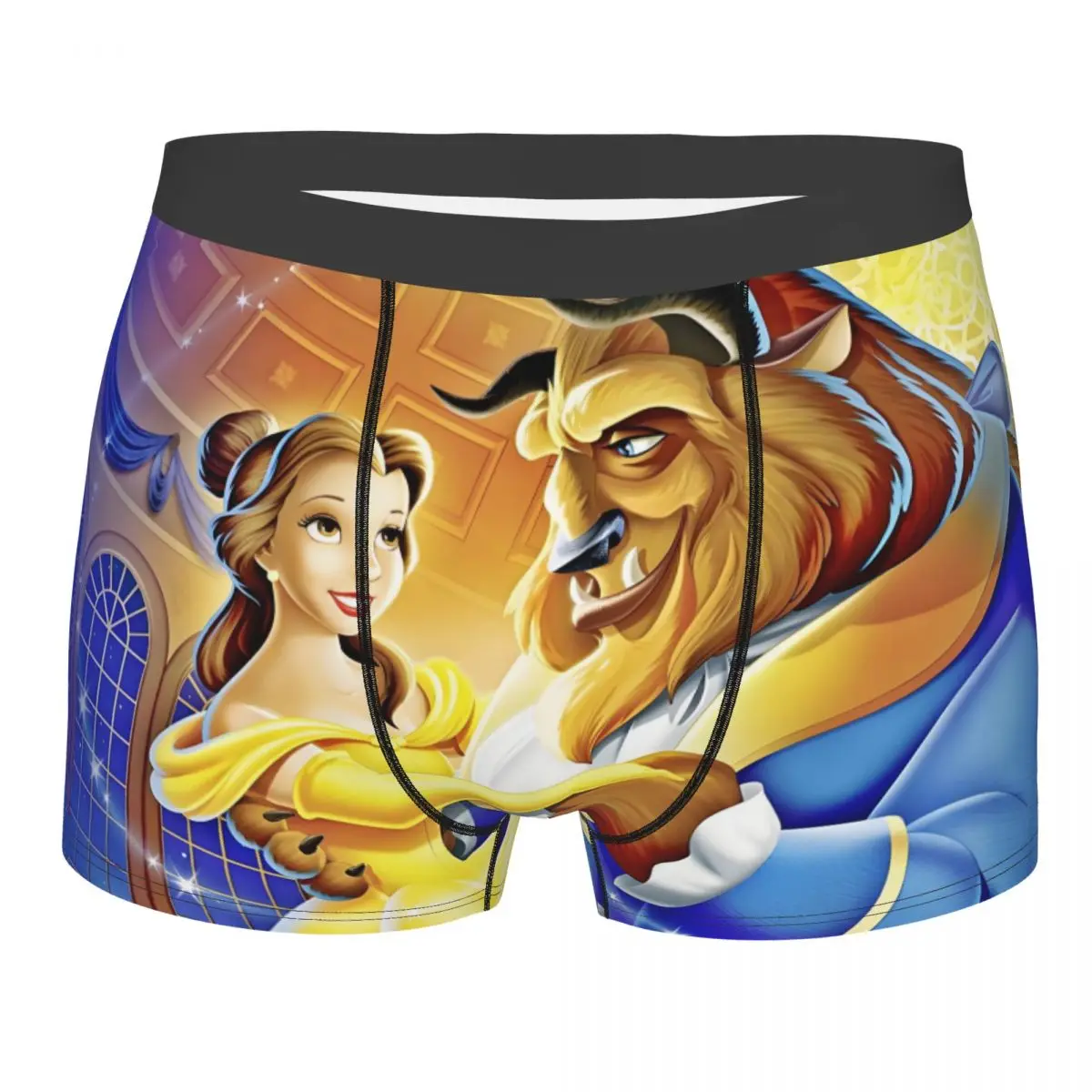 

Custom Belle Beauty And The Beast Manga Comic Boxers Shorts Men's Briefs Underwear Funny Underpants