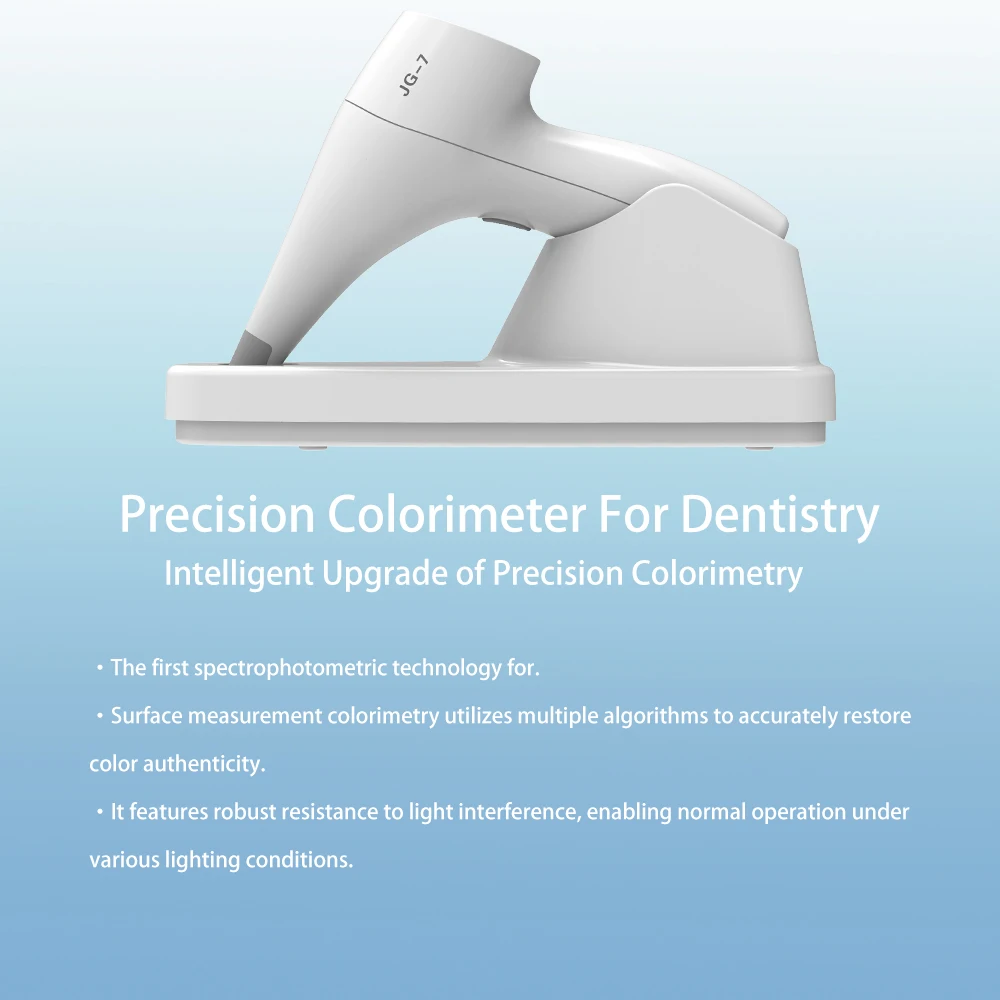 Dental Precision Colorimeter Photoelectric Tooth Colored Comparator Teeth Digital Shade Guide LCD Display Dentistry Tool