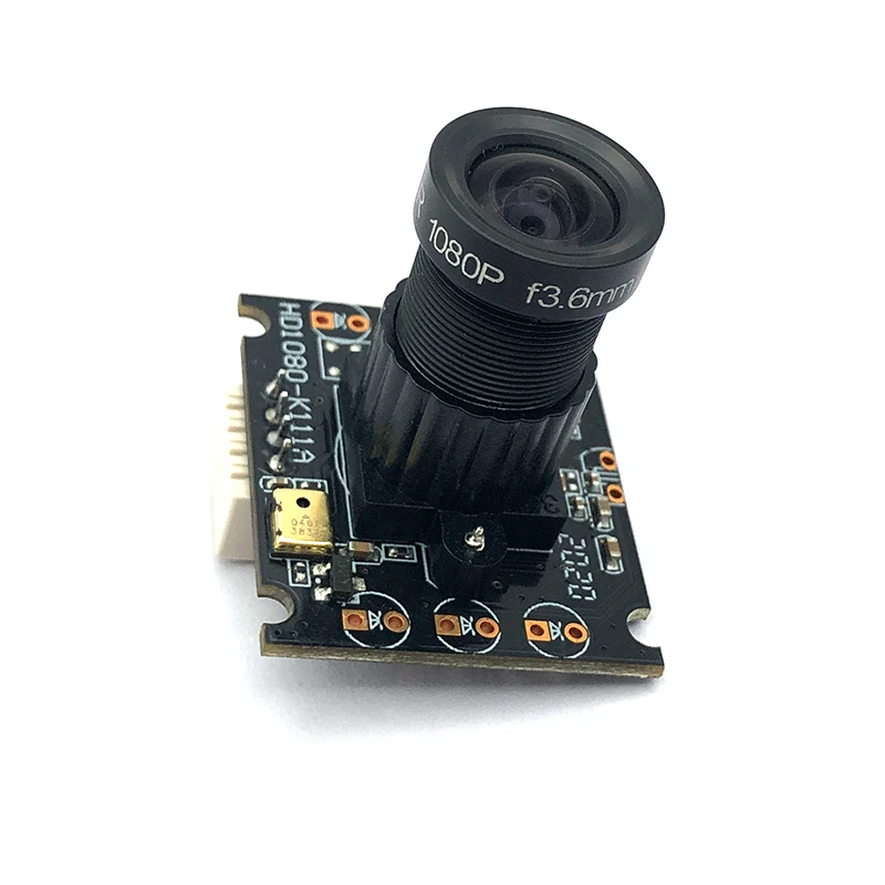 1920 x 1080 2MP HD1080P GC2053 USB Camera Modules FF 90° 30FPS MJPEG, YUV2 For Face Recognition