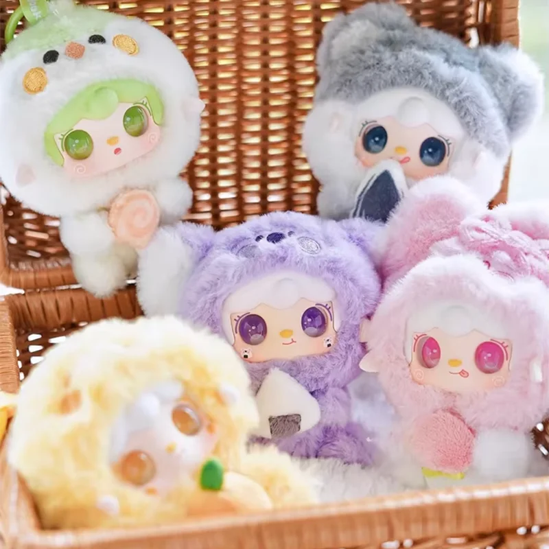 

In Stock Yooki V10 Blind Box Embrace Food Series Cute Figure Toy Vinyl Doll Mystery Box Bag Pendant Collectible Toy Girl Gift