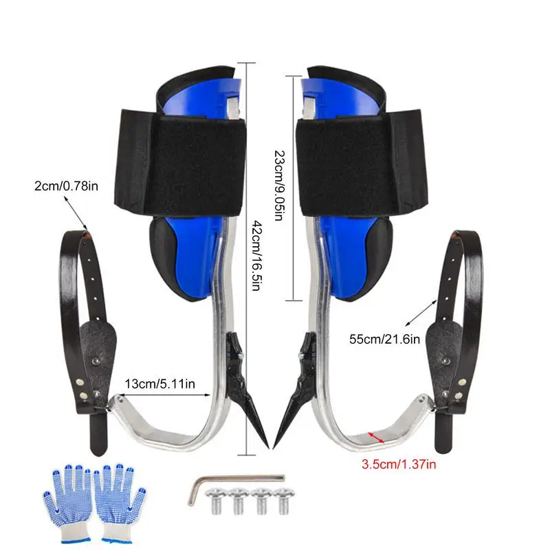 Kolce do wspinaczki Przenośne nakładki na drzewa Kolce do wspinaczki na drzewa Wytrzymałe buty do wspinaczki na drzewa Zestaw do wspinaczki na zewnątrz