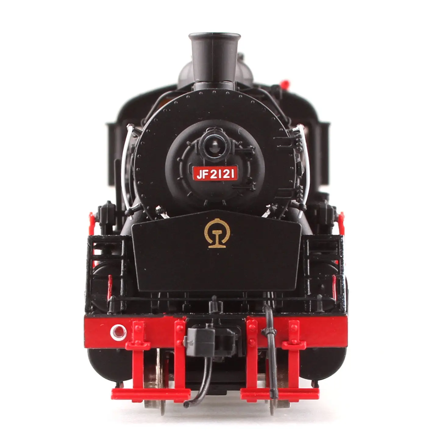 Locomotora de Vapor Bachmann Escala HO Serie China Clase JF, Modelo de Tren Coleccionable de Metal Fundido Compatible con Vías