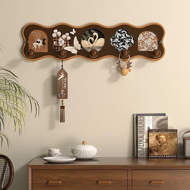 Vintage French Wall Art Set with Cream Tone Prints and Clock Design for Elegant Bedroom and Kids Room Decoration