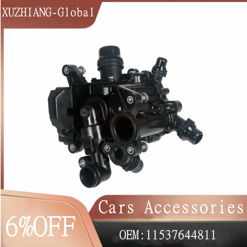 Engine Coolant Thermostat 11537644811 For BMW F20/F21 118/120/125,F22/F23 218/220,318,320,330,420,430,525,530,630,730,740,X4