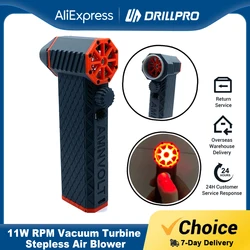 110000RPM Portable Mini Jet Fan Blower Brushless Motor High PowerAir Dust Blower 45m/s for Computer Keyboard Cleaning Tool