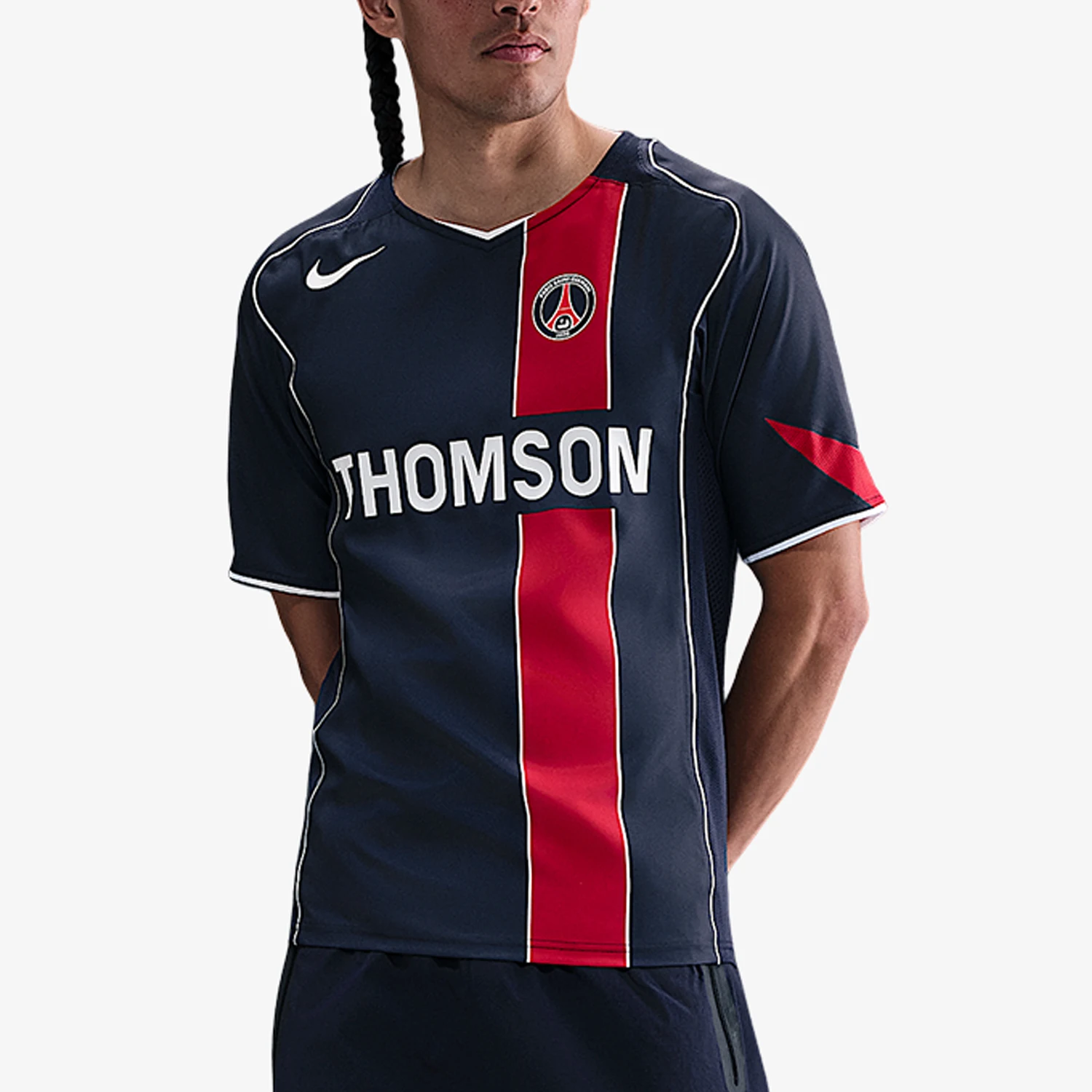 Camiseta deportiva de fútbol transpirable para hombre Nike Authentic Paris Saint-Germain IF9578-410