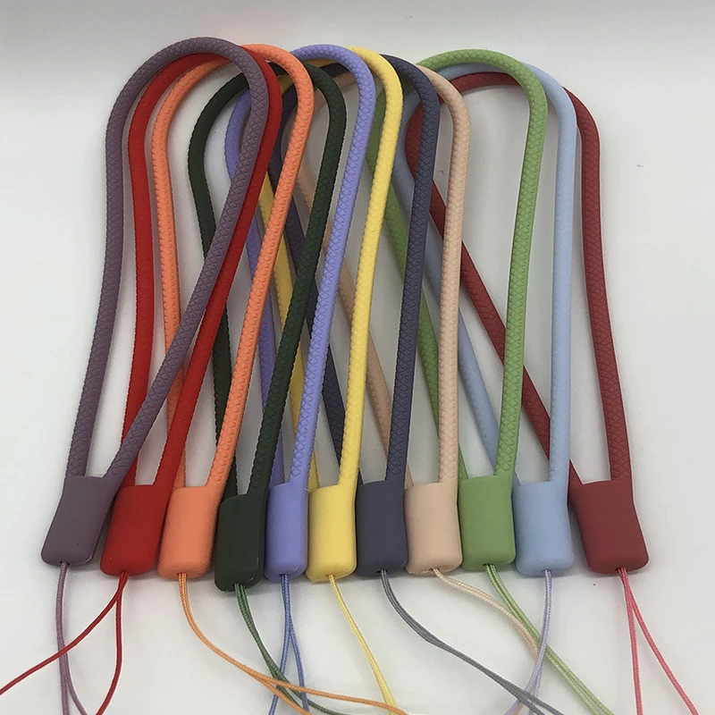 Correia do telefone do silicone líquido pastel correia do telefone de pulso para o iphone 13 12 11 caso xiaomi samsung telefone alças de pulso pendurado corda