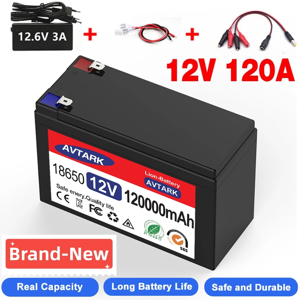 

Super Lithium Battery 18650 12V 100Ah 65Ah - Efficient and Durable Rechargeable Batteries for Kids Electric Cars and Toys