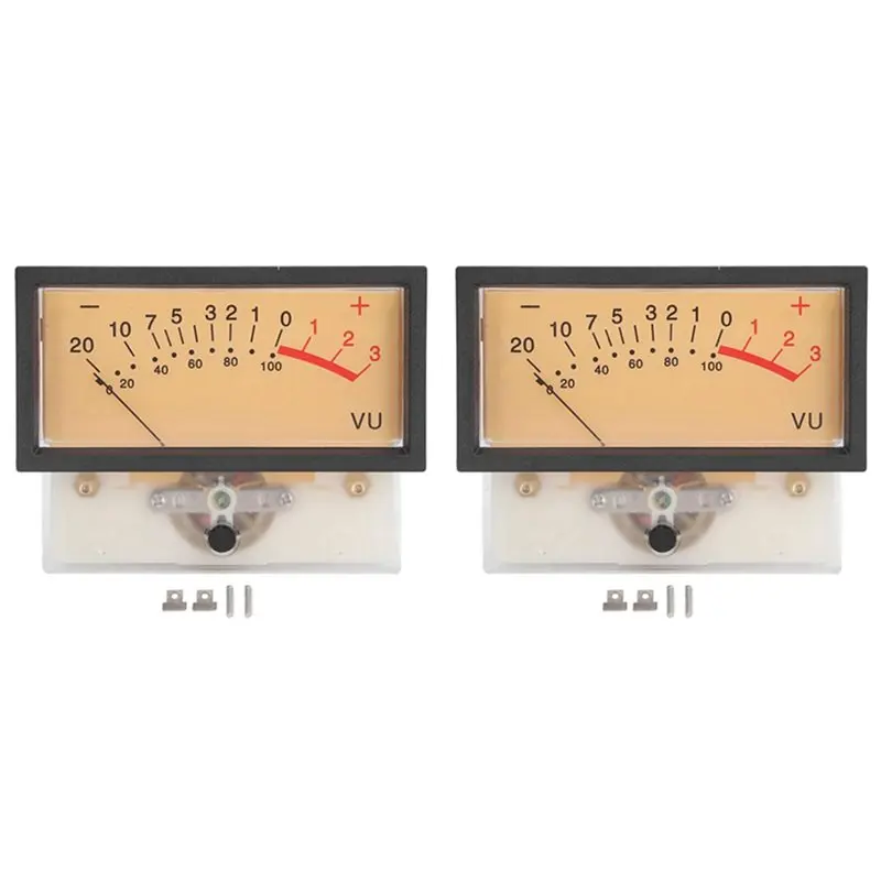 

ABMF-2X VU Meter Skull Tube Amplifier High Performance VU Level Meter For Table Power Discharge Flat, Ideal For DIY