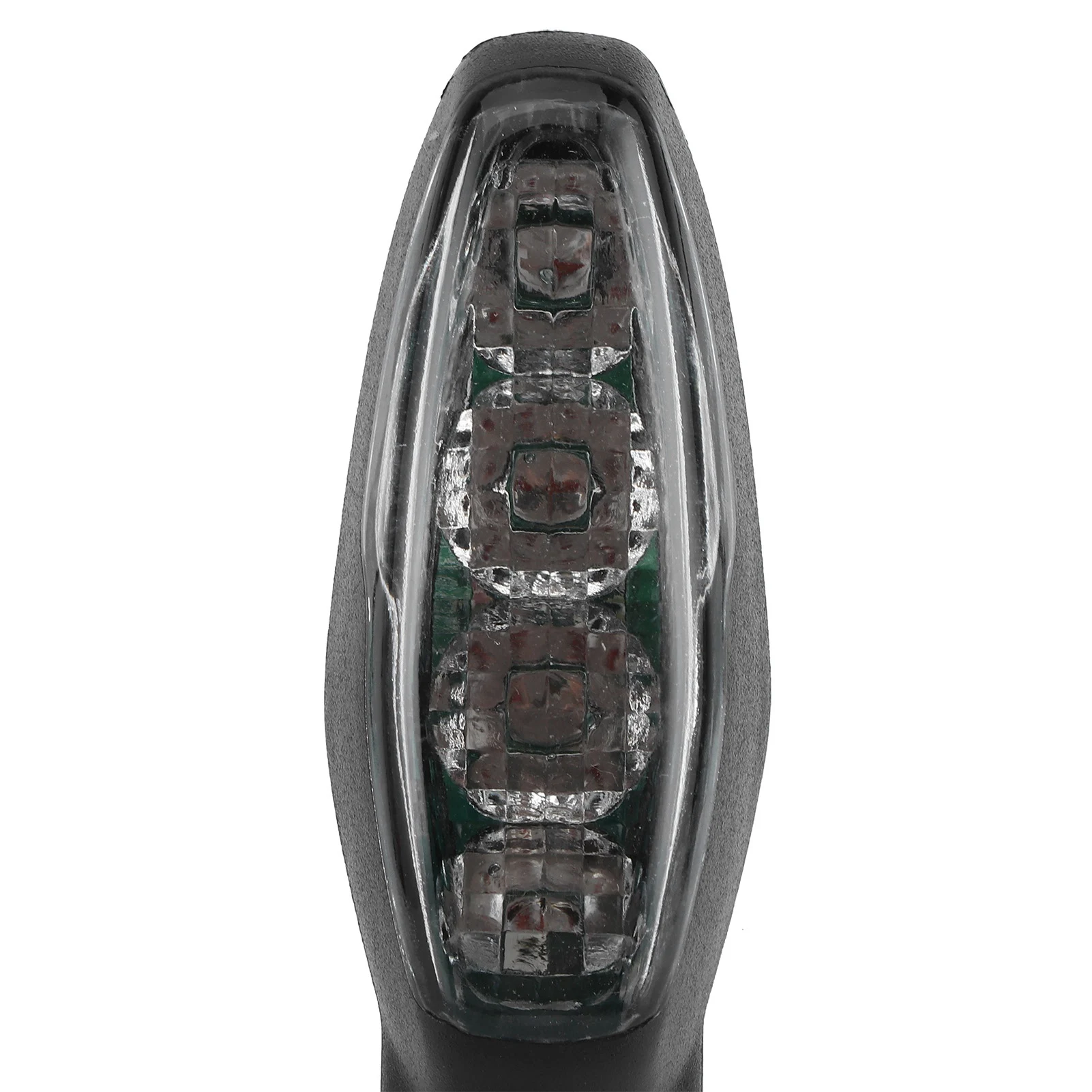 ضوء إشارة انعطاف دراجة نارية ، مؤشر كهرماني أمامي LED ، مناسب لنمر الانتصار ، 12 فولت ، 1 زوج