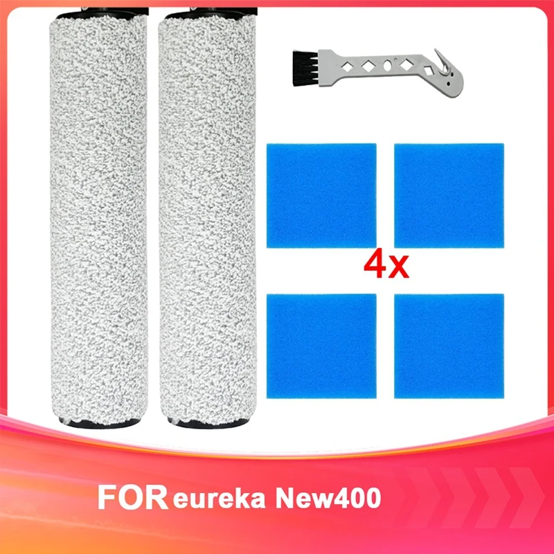 NEW400 Replacement Roller Brush Filter For EUREKA NEW400 Cordless Wet Dry Wet And Dry Vacuum Cleaner Accessories