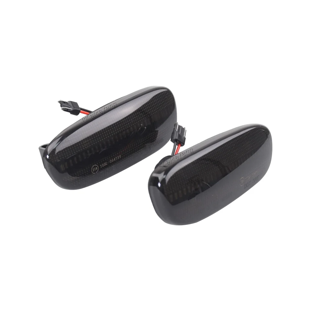 سيارة الجبهة LED ديناميكية بدوره إشارة الجانب ماركر ضوء الحاجز مصباح الوامض المتسلسل لسوبارو امبريزا GC GM GF 1993-2001