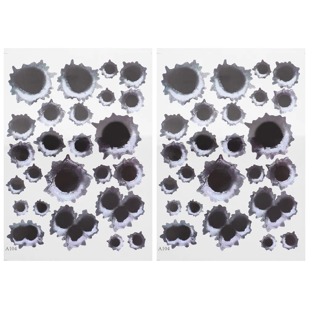 

2Pcs Auto Exterior Decor Stickers Fade Resistant Car Door Bumper Decals Quick Peel and Stick Application Vehicle Body