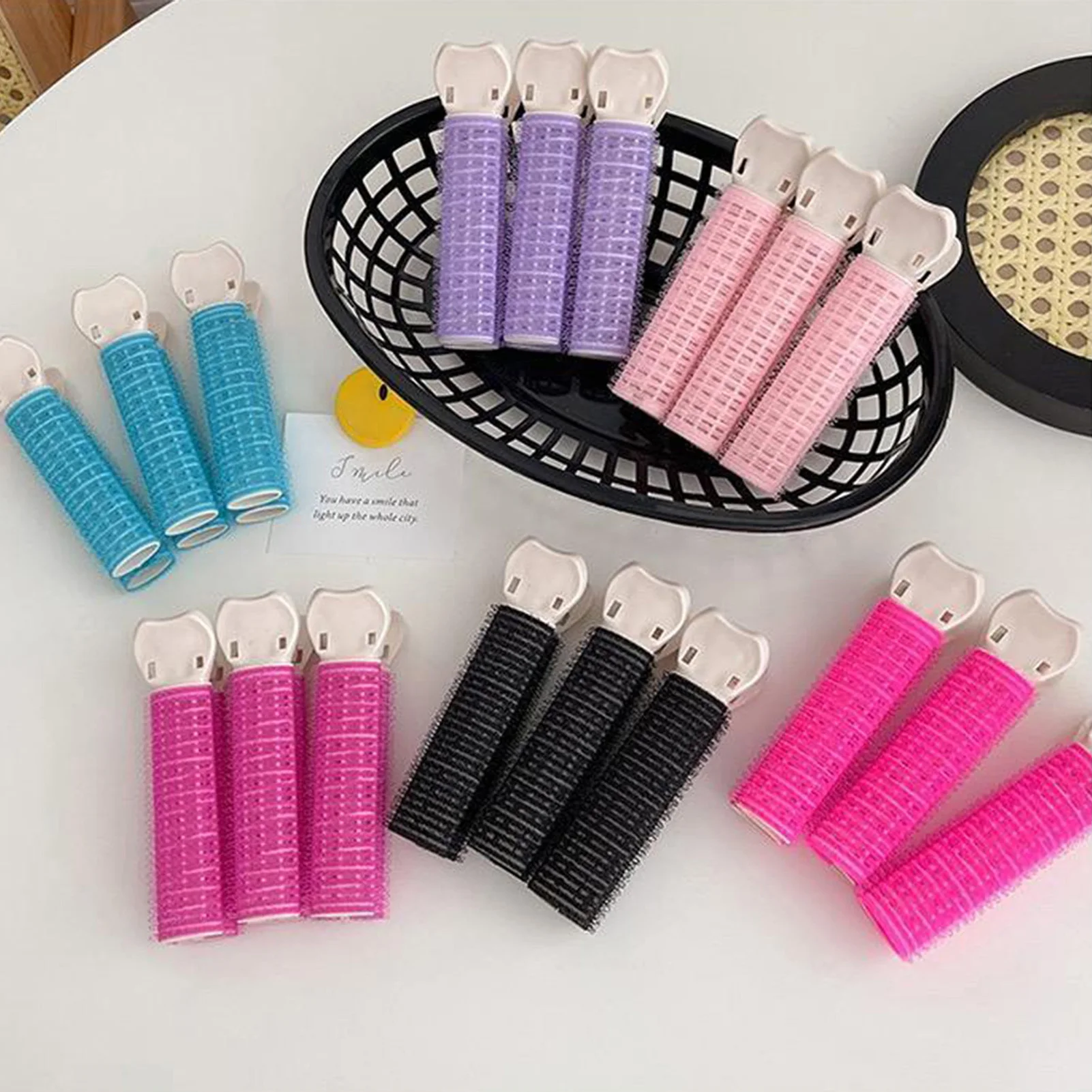 Traceless Hair Fluffy Clip For Women Makeup Sleeping Lazy Curling Clip Hairdressing Styling Heatless Hair Curling Roller Clips