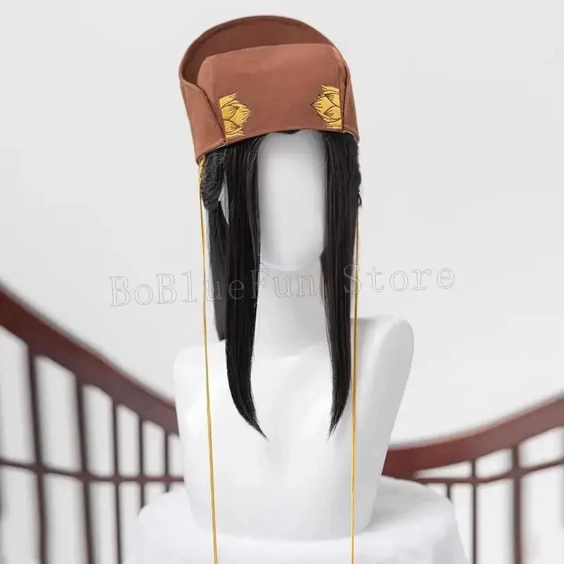 e,4;v'6\k/Anime Mo Dao Zu Shi Jin Guangyao Cosplay Wig Chinese Antique Hat Game Role Play For Halloween Carnival C5;g'8.n/3\ view 6
