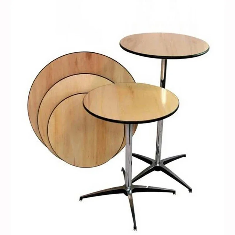 

Modern style round cocktail table family bar outdoor party bar table