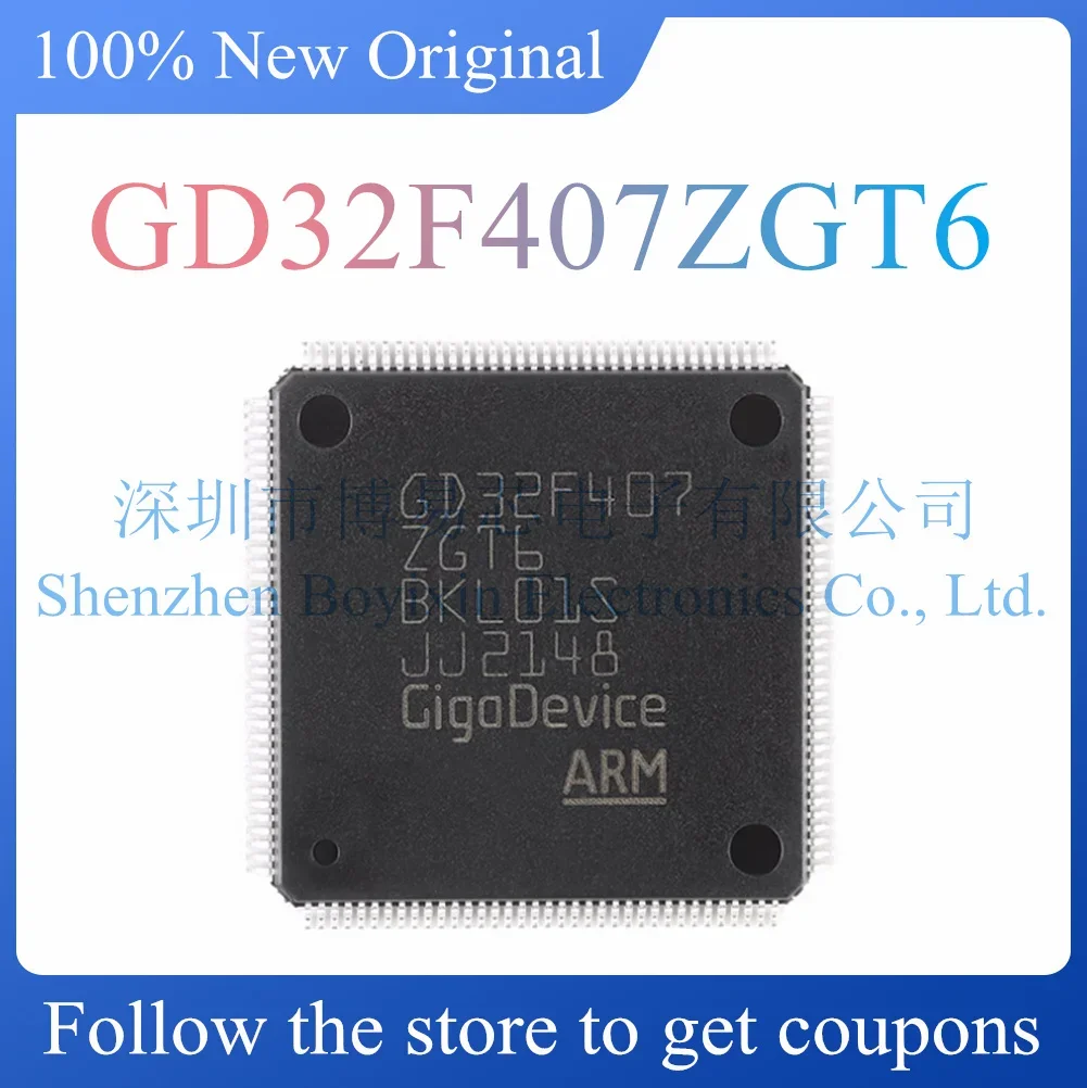 NEW GD32F407ZGT6.Original Product.Package LQFP-144