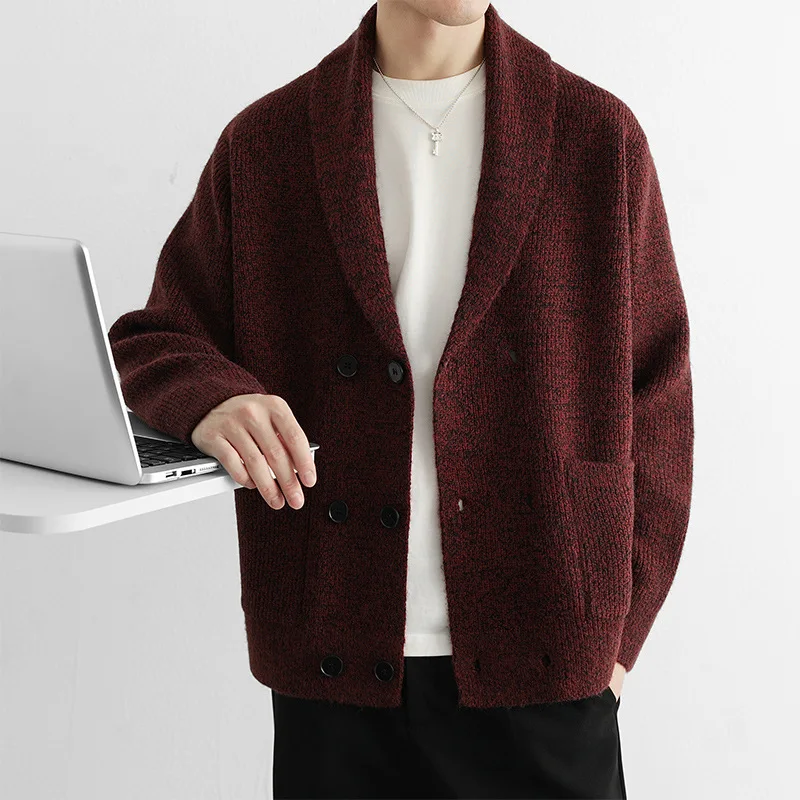 

Fashion Cardigan Sweater Men Youth Men Casual