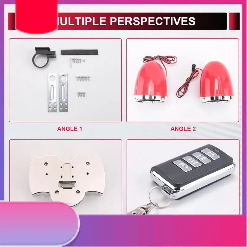 

Motorcycle Audio Stereo Speakers Wireless Bluetooth MP3 Player Waterproof FM Audio For Motor Scooter Bike ATV UTV-Y79A