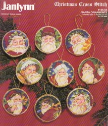 Needlework  Cross stitch Handmade 14CT Counted Canvas DIY,Cross-stitch kits,Embroidery  Cjanl 125-55 Santa ornaments 45-34
