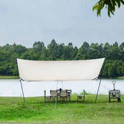 Impermeável ao ar livre Sun Shade Sail, Canopy para Camping, toldo de lona, retângulo Pool Sun-Shelter, Sunshade Sail