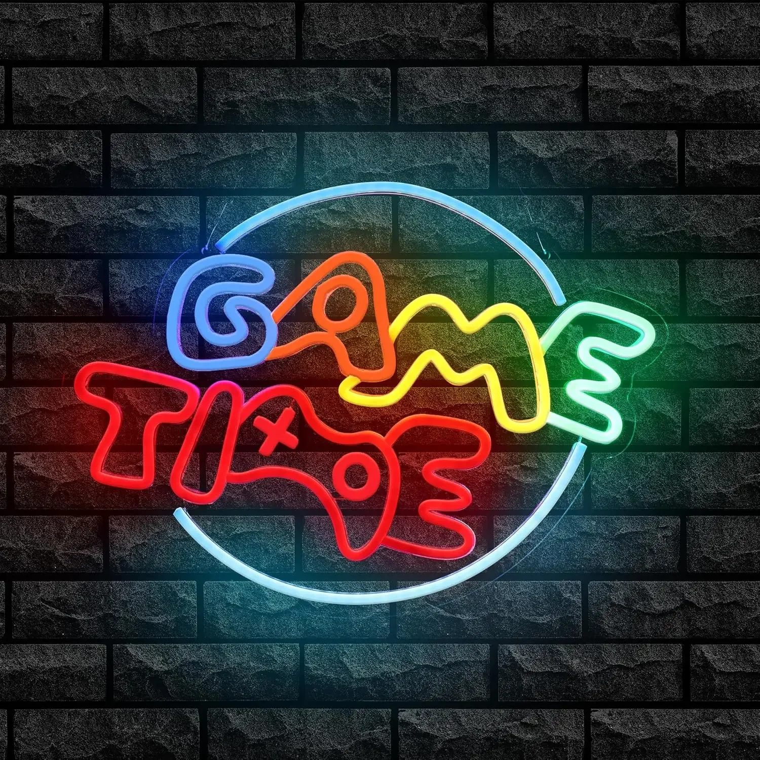 

Game Controller Neon Sign Dimmable LED Gaming Room Decor Wall Light for Man Cave/Esports Bar Gamer Gifts for Birthday Christmas