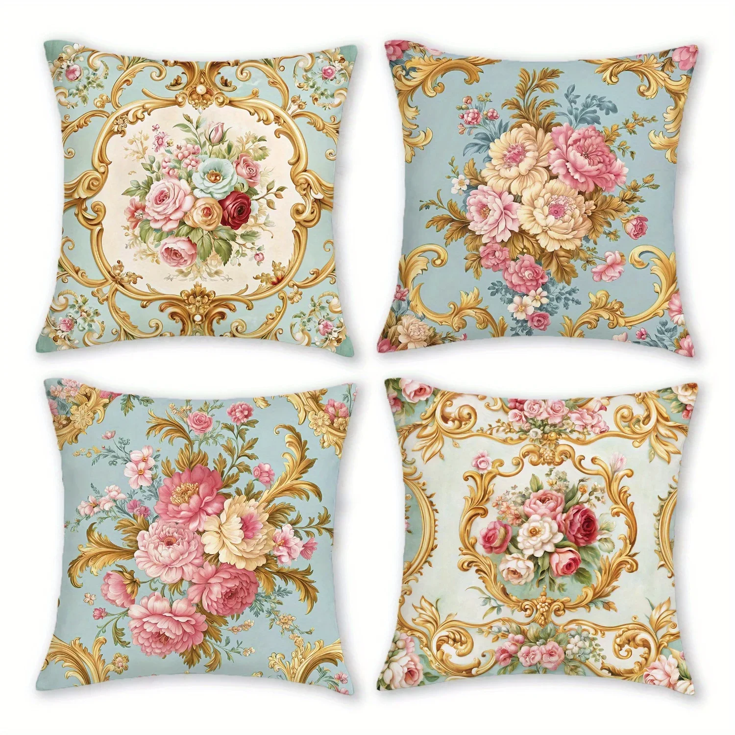 4 Fundas De Almohad… - image