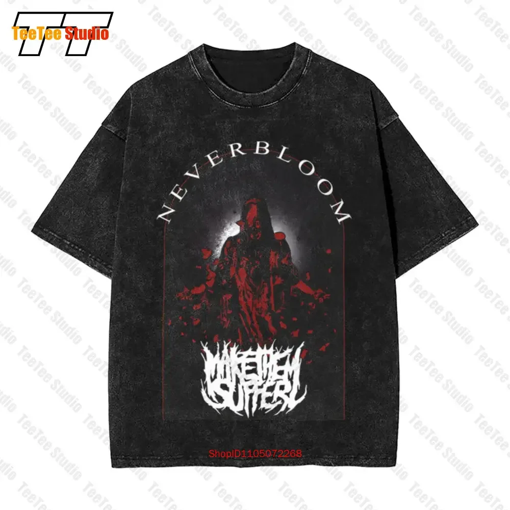 Make Them Suffer Vintage Oversized T-Shirt Metal Music Neverbloom HY7R