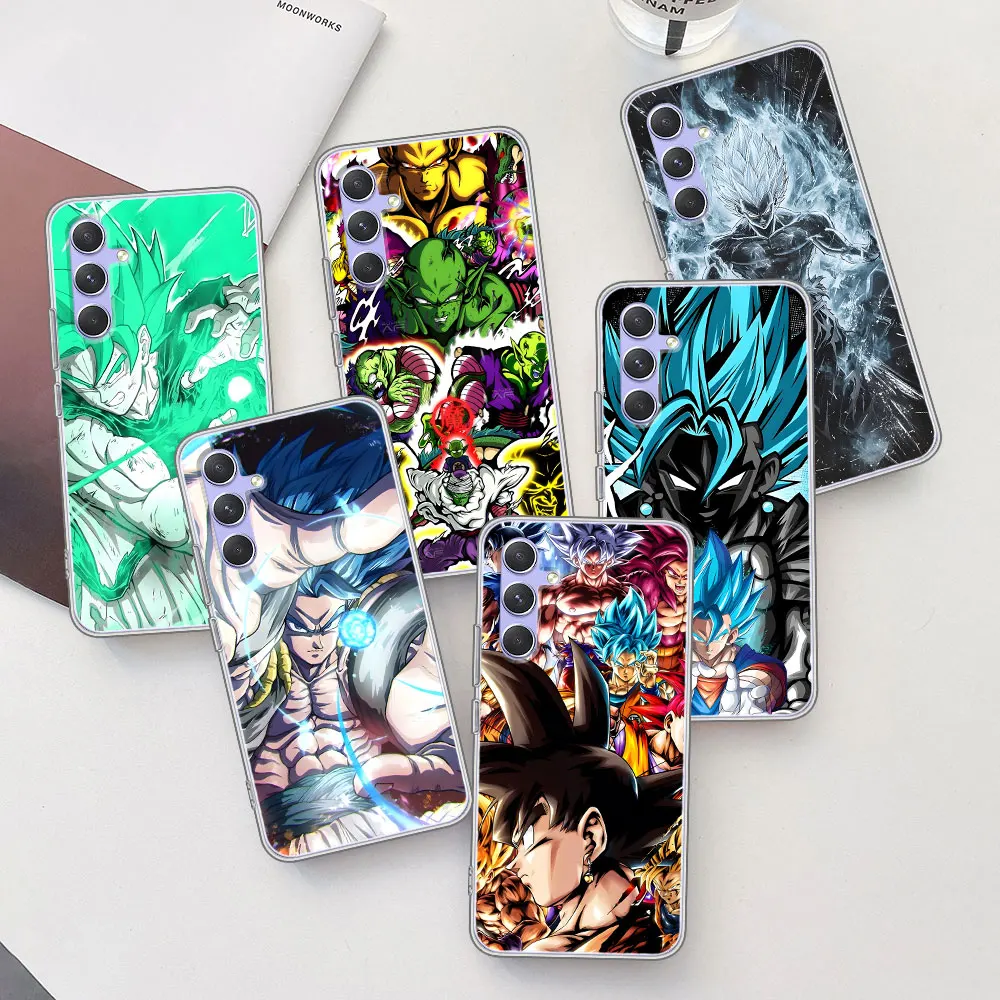 Comic Japan Dragon Ball Case for Samsung Galaxy A15 A16 A17 A54 A14 A22 A51 A53 A12 A13 A23 A71 A52 A55 A35 A33 TPU Phone Cover