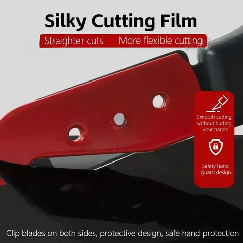 TOFAR Vinyl Wrapping Paper Back Slitter Knife Liner Cutter Blades Wallpaper Cutter for Car Wrap Window Tint Film Cutting Tool