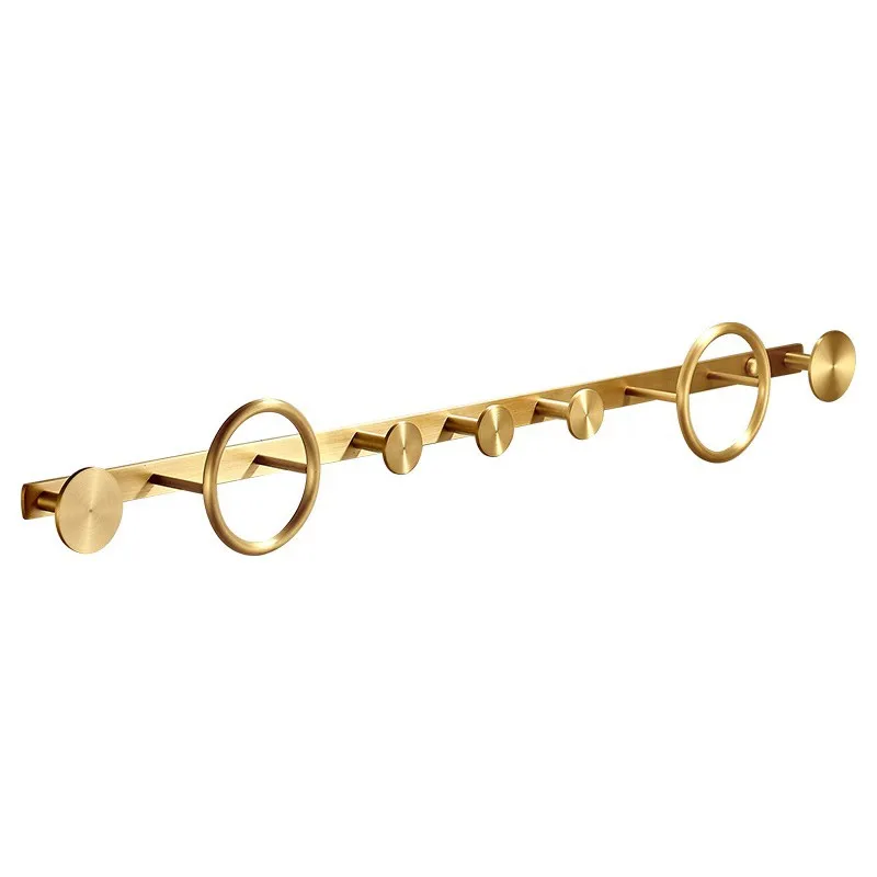 Classy Solid All-copper Coat Hook Entrance Clothes Hook Coat Rack Wall-mounted Coat