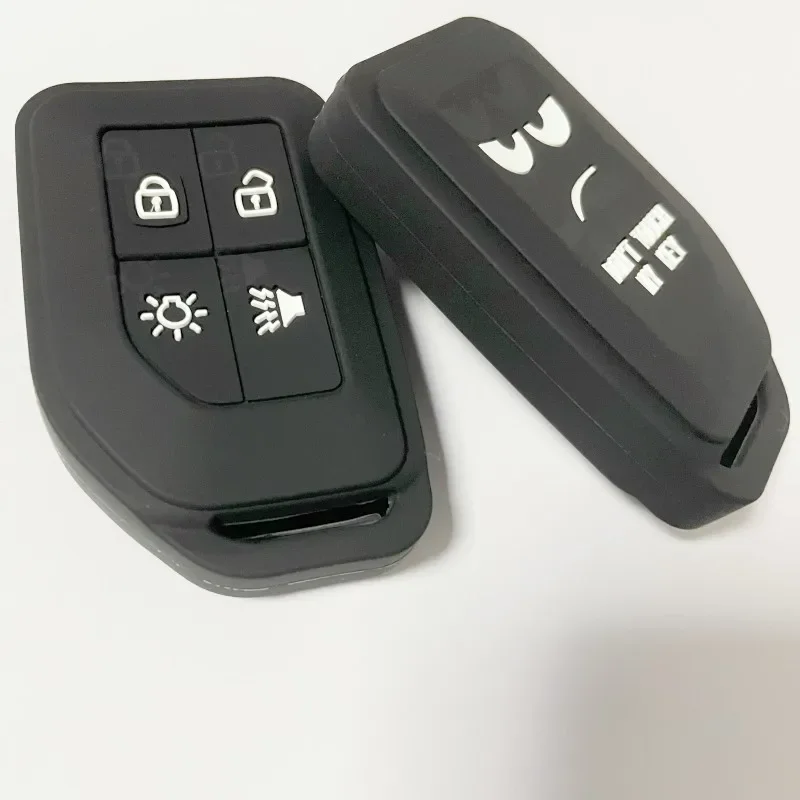 Dla Volvo New FM FH Truck Key Case FH Tractor Van Heavy Truck Key Silicone Protective Cover Buckle