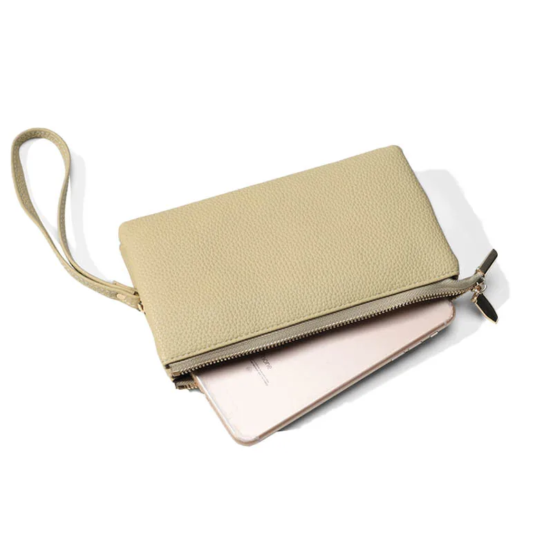 New Mobile Phone Bag High Capacity Fashion Women Wallets Long Female Zipper Clutch Ladies Wristlet Ultra Thin Purse