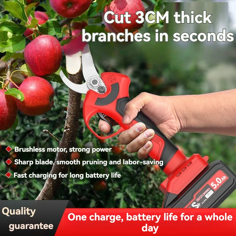 2025 hot selling 18V cordless brushless multifunctional electric pruning and pruning machine, lithium-ion pruning and pruning ma
