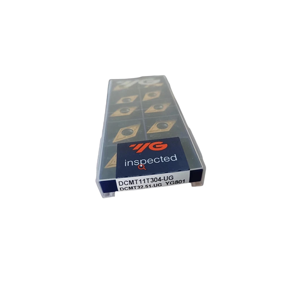 

YG -1 100% Original DCMT DCMT070204 DCMT070208 DCMT11T304 DCMT11T308 -UG MM UF YG801 YG3020 YG3010 YG3030 YG401 Turning Insert