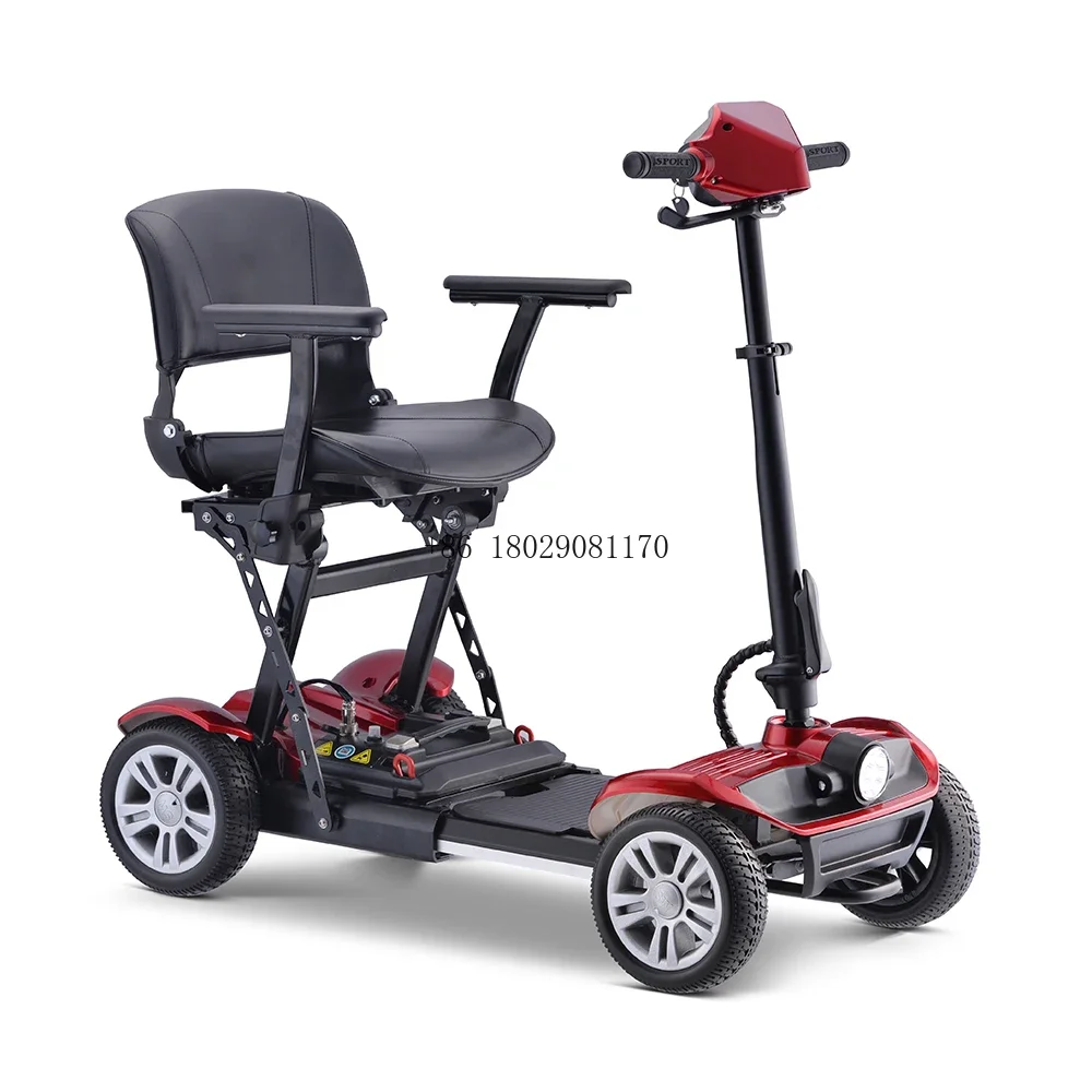 Scooter 4 Wheel  Electric Mobility Scooter for Disabled Top Selling Lightweight Foldable Elderly Mobility