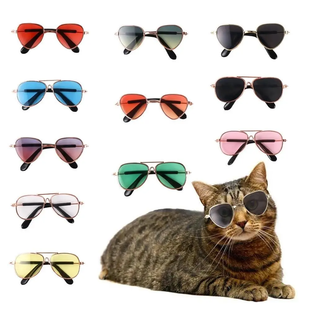 Fashion Dog Sunglasses Reflection Eye Wear Flying Glasses for Small Dog Cat Pet Photos Props Accessories Pet Products