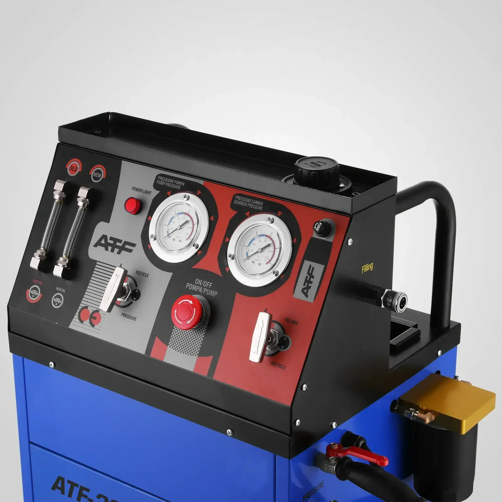 SIHAO 12V Auto Transmission Fluid Flush Exchange Machine Liquid Replacement 0-60PSI Gearbox Oil Changer DC Flushing Device Gear