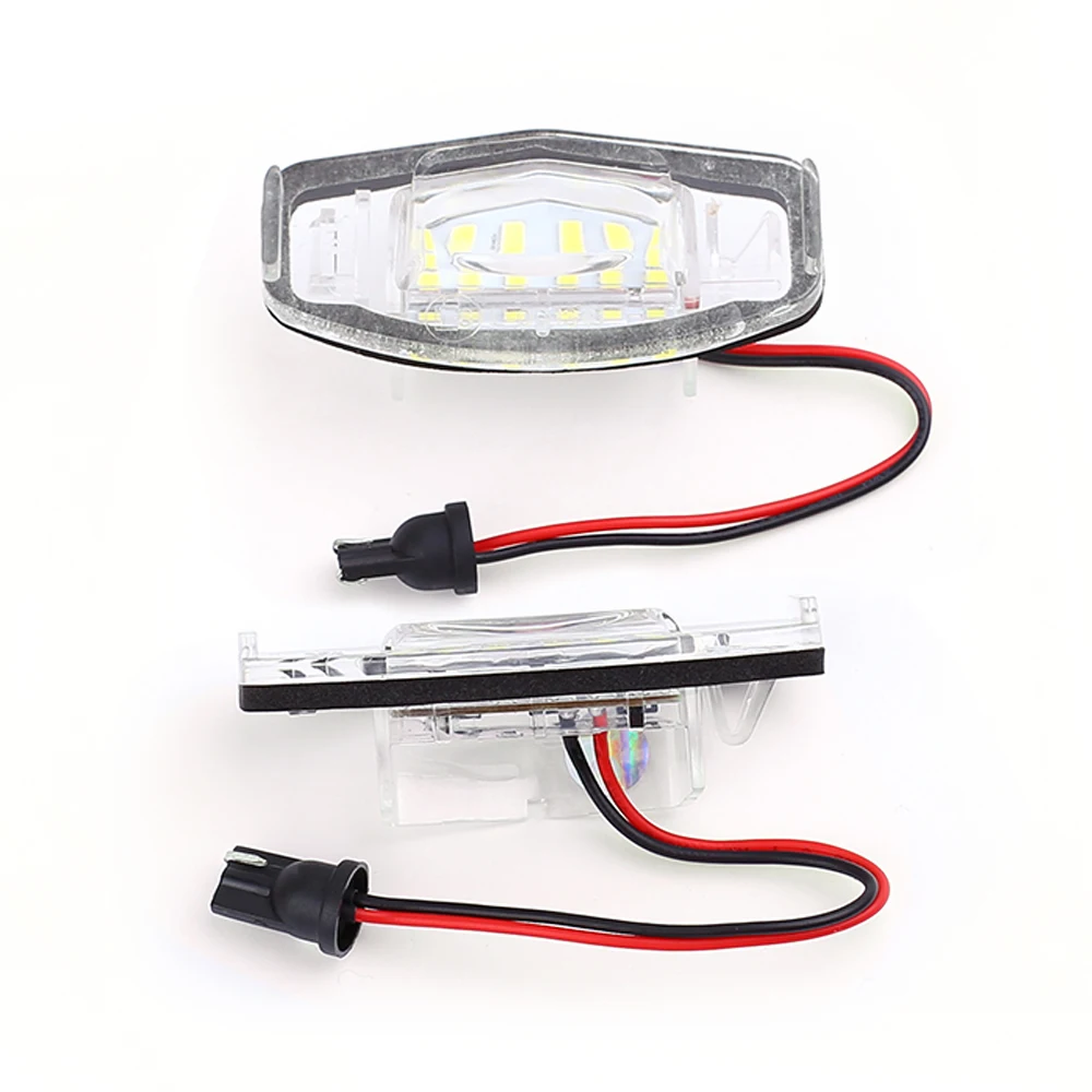 

2 шт. светодиодный светильник номерного знака белого цвета для Honda Accord Sedan 4-Door ONLY 2003-2017 Odyssey Pilot Civic Sedan автомобильный светильник
