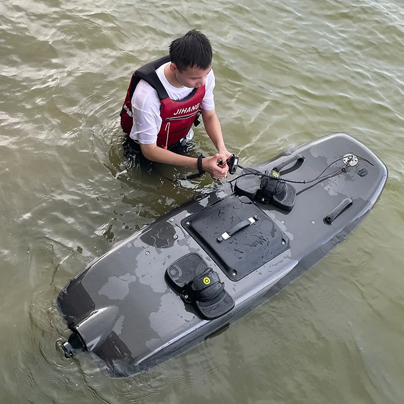 Tavola da surf elettrica tavola da surf alimentata a getto ad alta velocità in fibra di carbonio